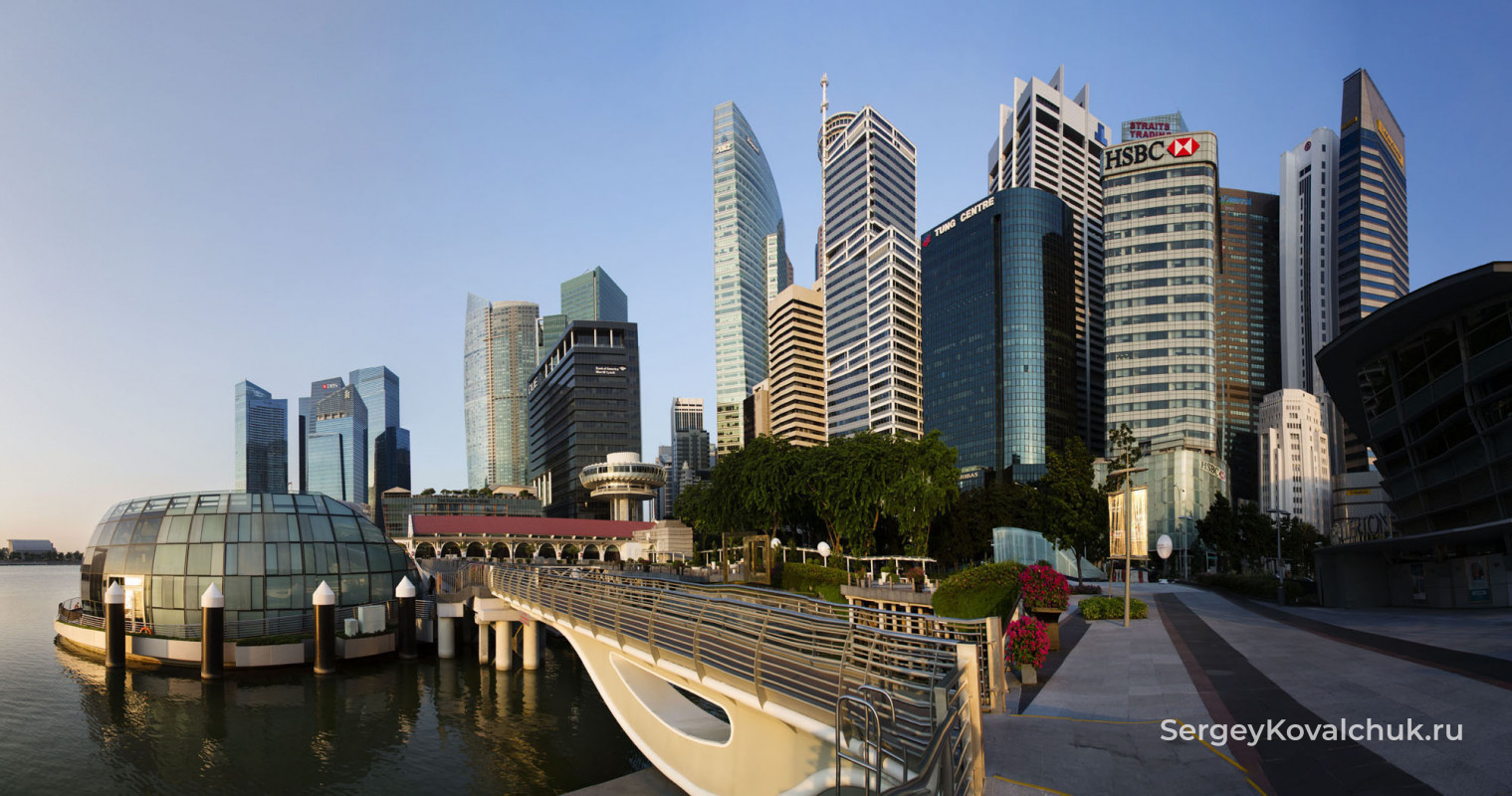 Марина-Бей – главный туристический символ Сингапура