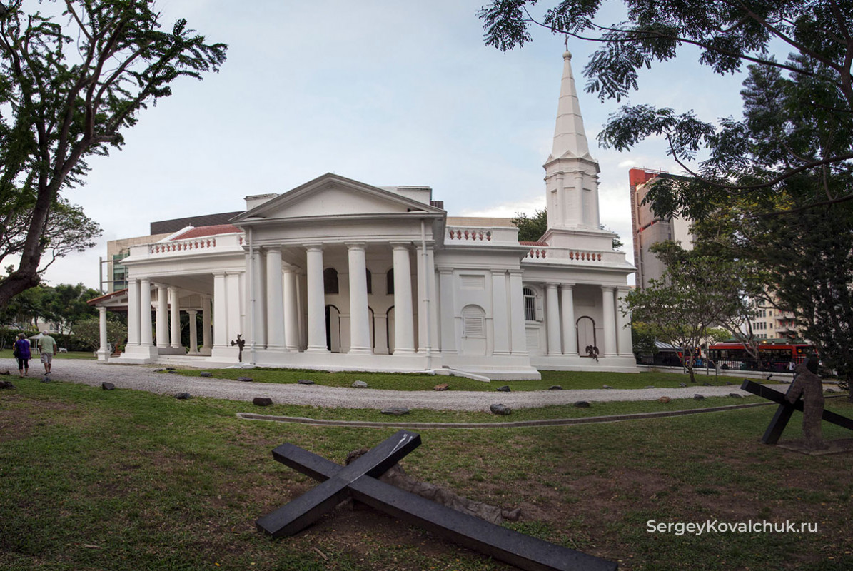Церковь Святого Григория Просветителя — старейший христианский храм в Сингапуре