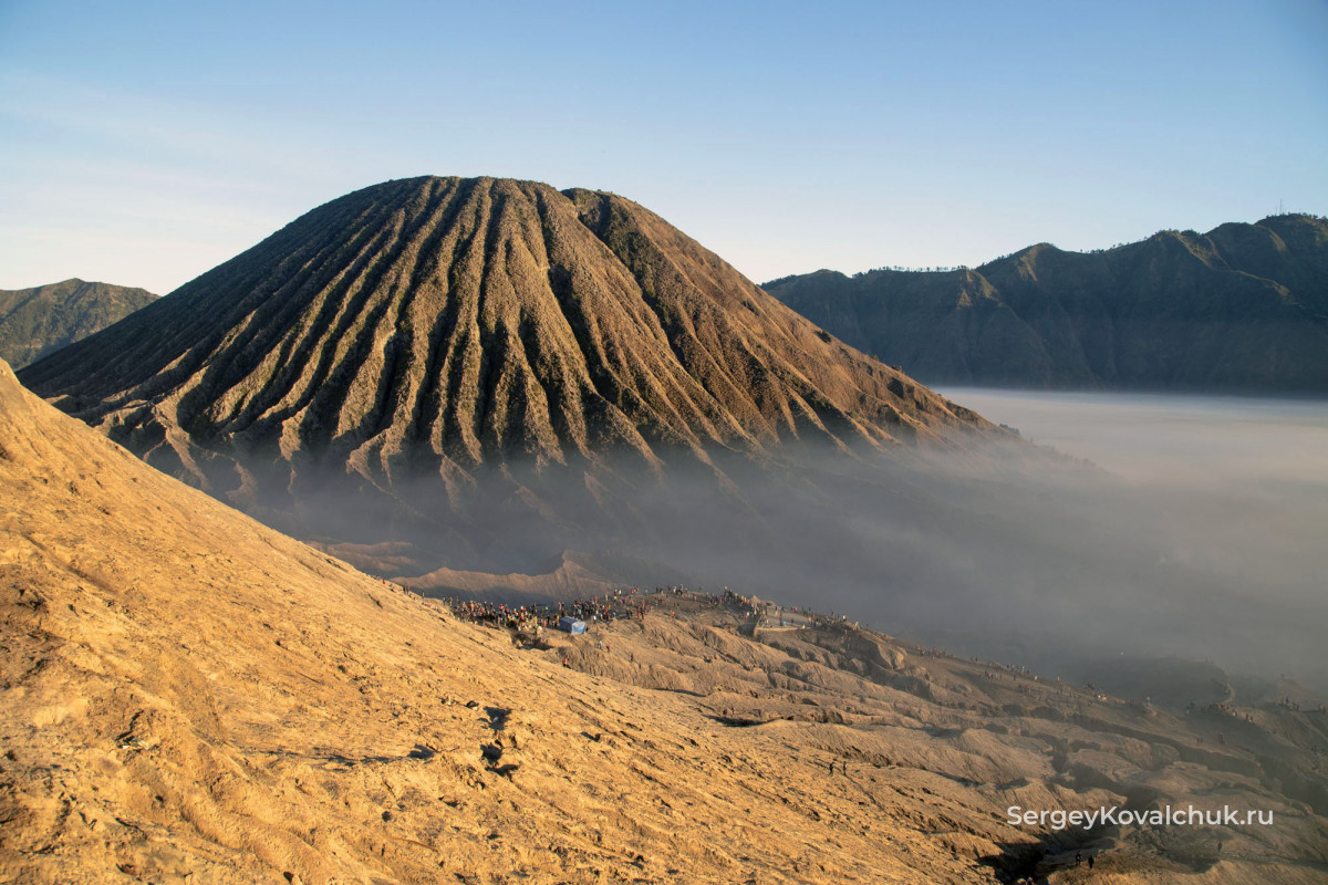Вулкан Бромо, Ява,  Индонезия