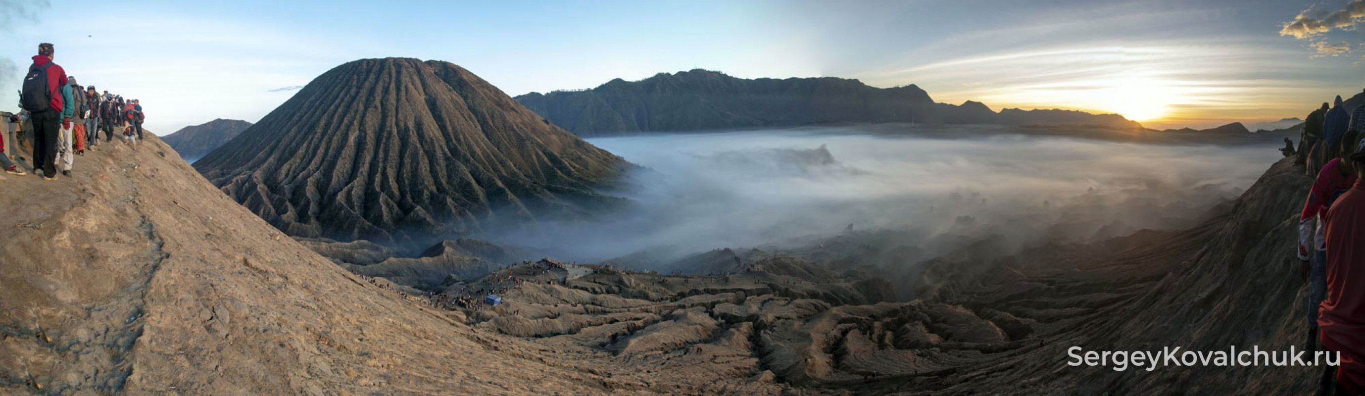 Вулкан Бромо, Ява,  Индонезия