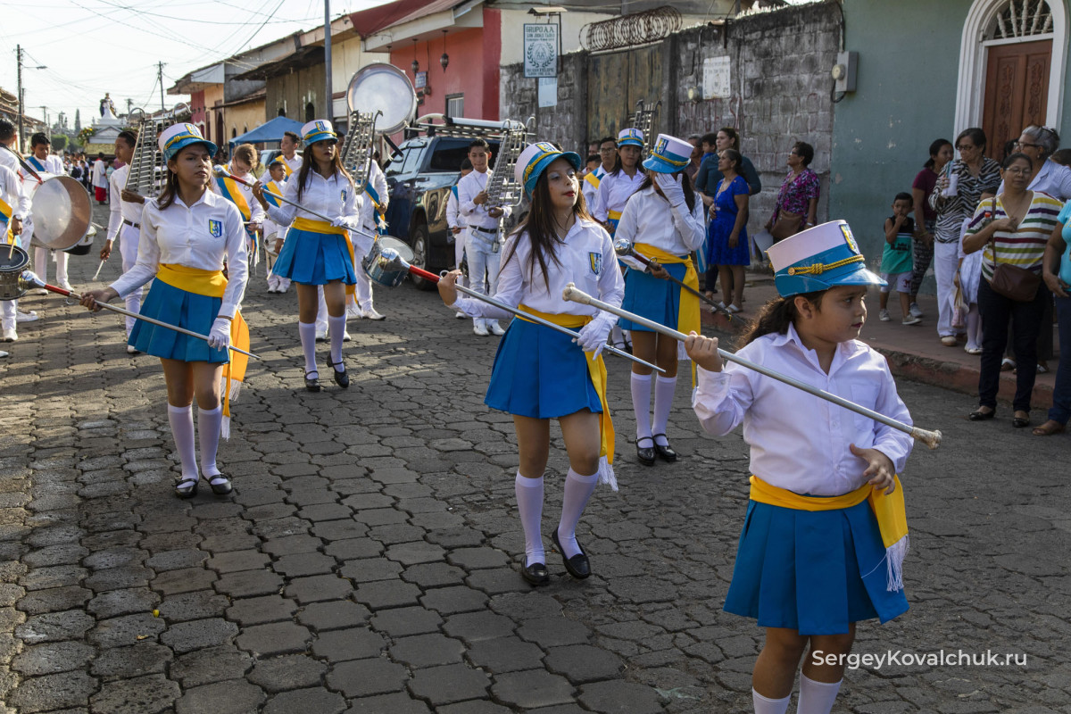 Никарагуа, Леон, праздник Пурисима