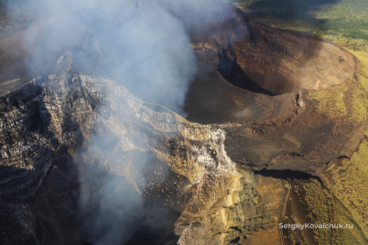 Кратеры вулкана Масая