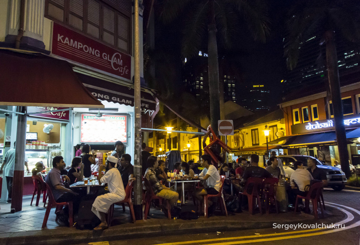 Район Кампонг-Глам. Сингапур