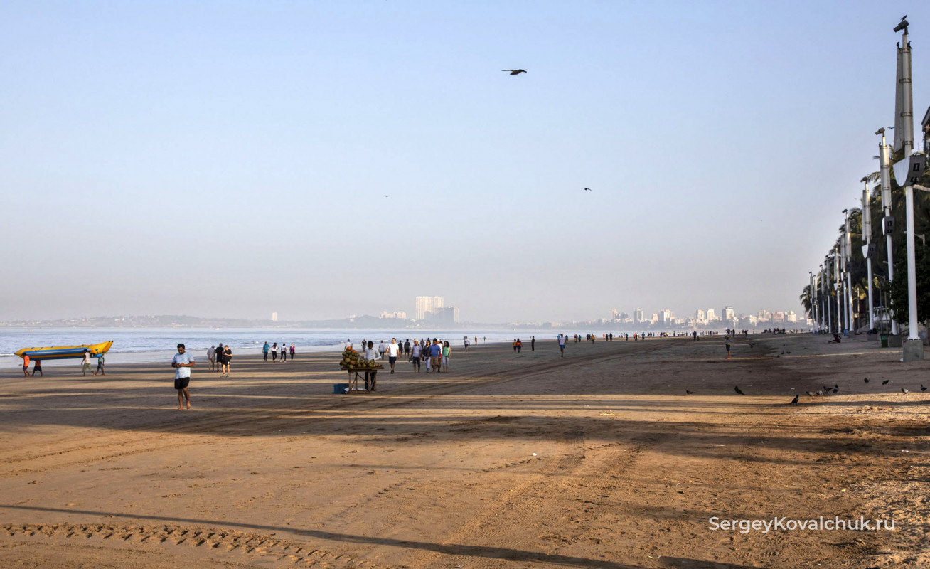 Джуу Бич – один из популярных пляжей Мумбаи
