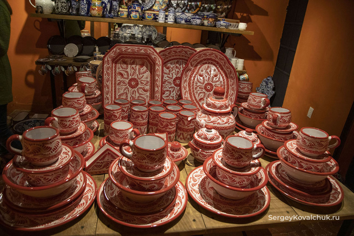 Магазин керамики в Пуэбла