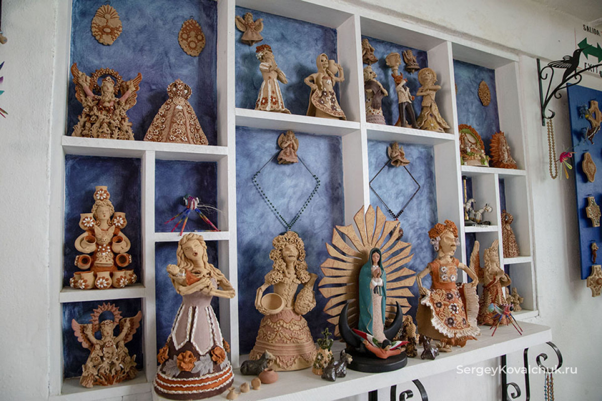 Мастерская художников-керамистов в Оахаке