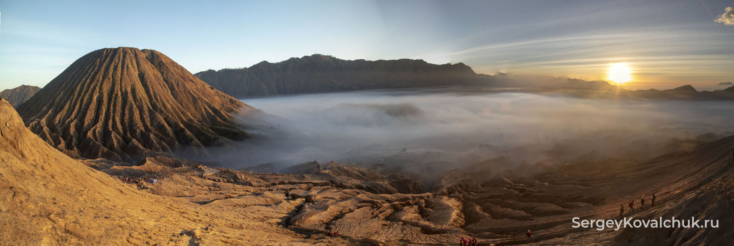 Вид на Национальный парк и вулкан Семеру